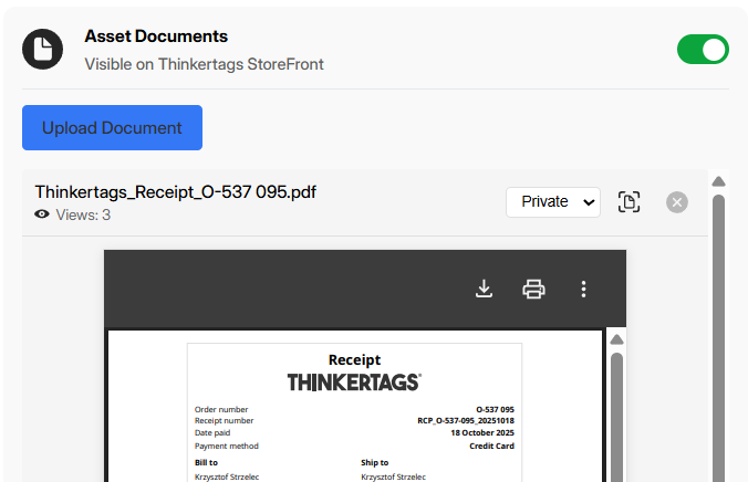 Document Attachments