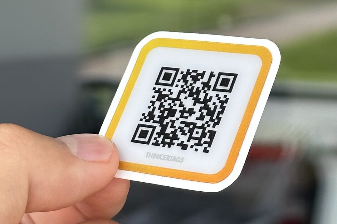 Outdoor Durability QR Sticker