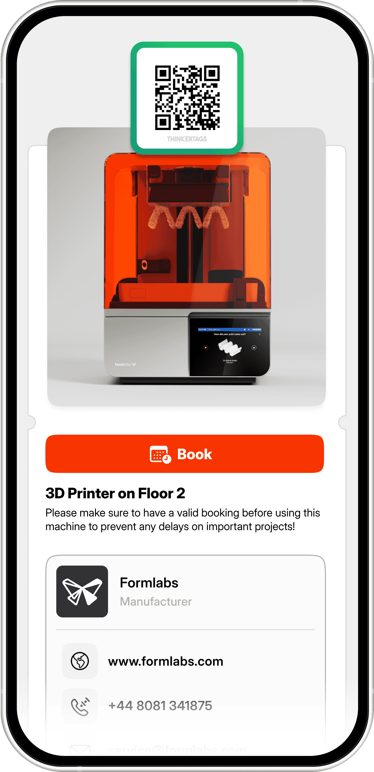 QR Code for anything you need. 2