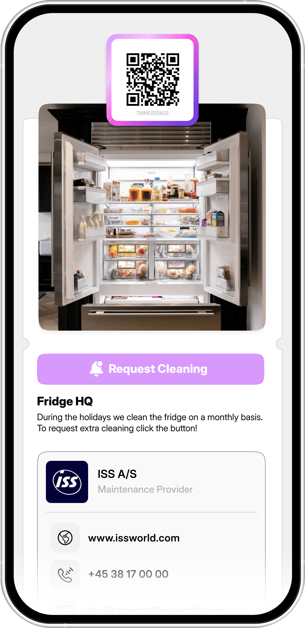 QR Code for anything you need. 3