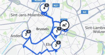 Route map